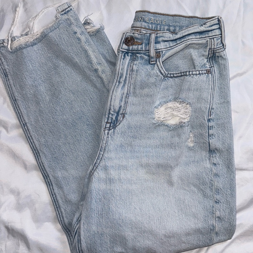 American eagle highest rise 90s boyfriend jeans